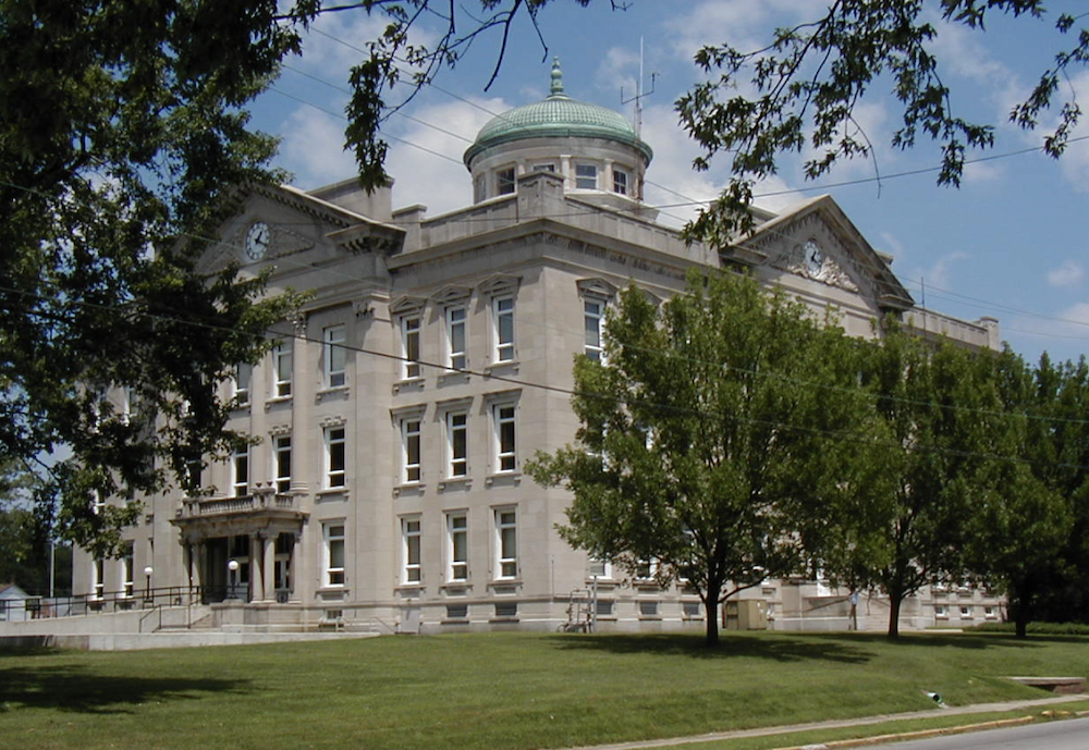 Brazil, Clay County, Indiana Courthouse
