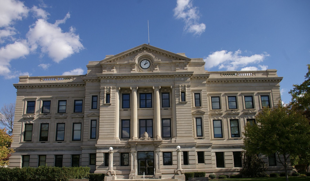Auburn, DeKalb County, Indiana Courthouse