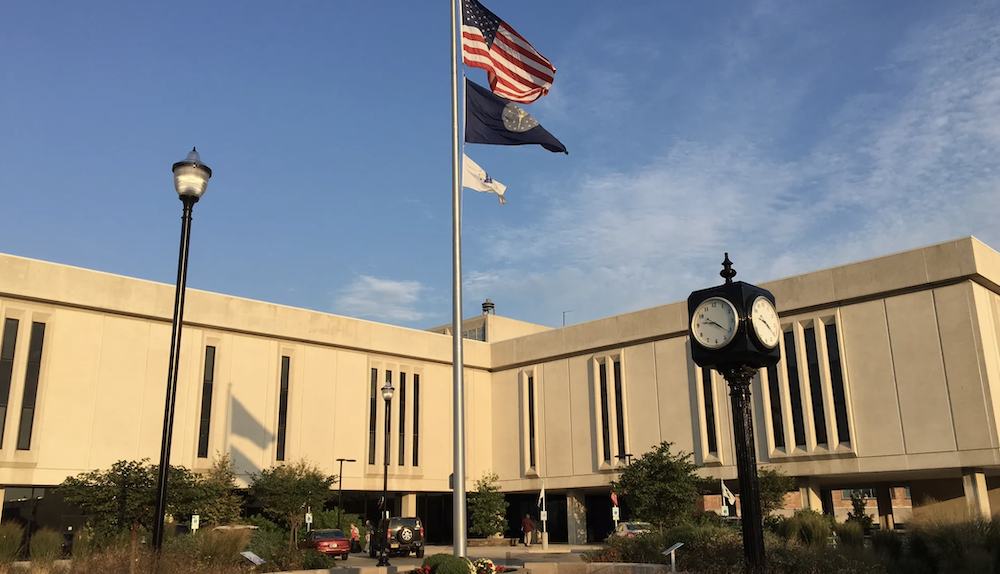 Muncie, Delaware County, Indiana Courthouse