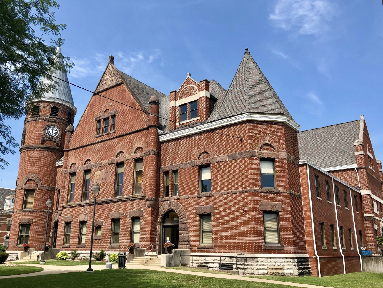 Connersville, Fayette County, Indiana Courthouse