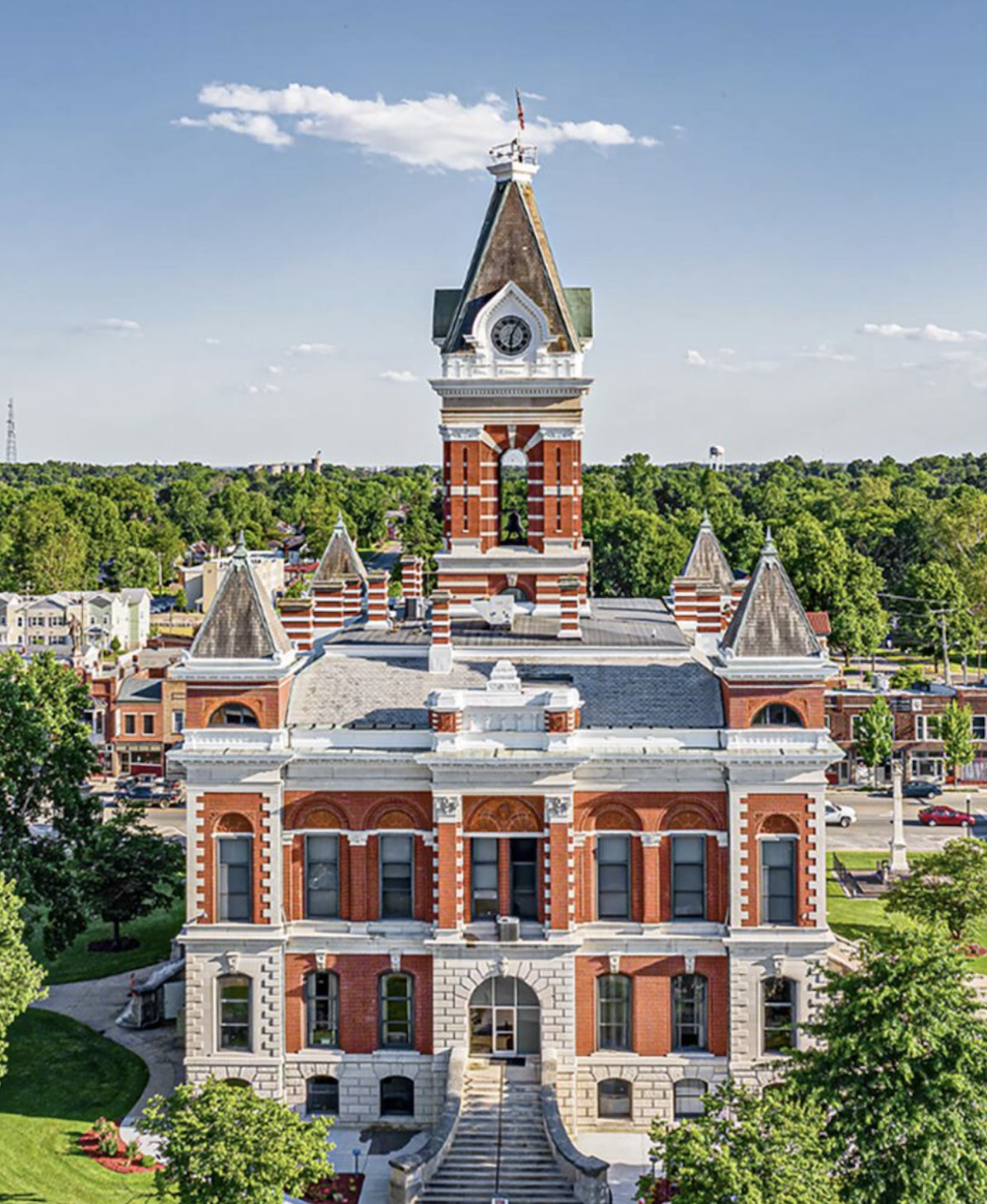 Princeton, Gibson County, Indiana Courthouse
