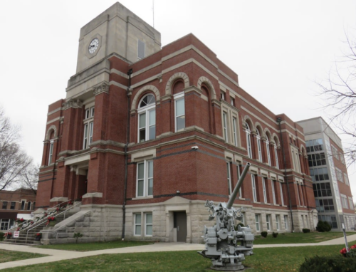 Bloomfield, Greene County, Indiana Courthouse