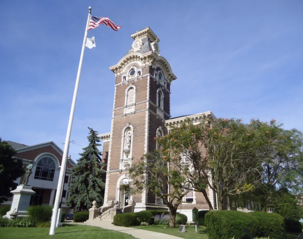 New Castle, Henry County, Indiana Courthouse