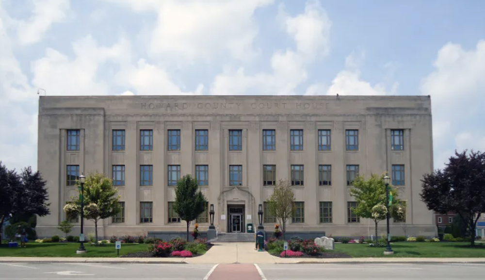 Kokomo, Howard County, Indiana Courthouse