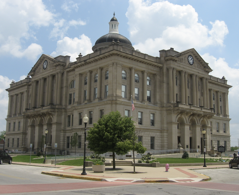 Huntington, Huntington County, Indiana Courthouse
