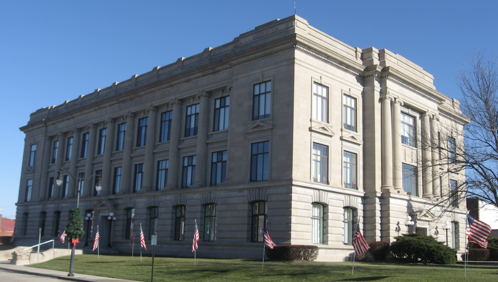 Portland, Jay County, Indiana Courthouse
