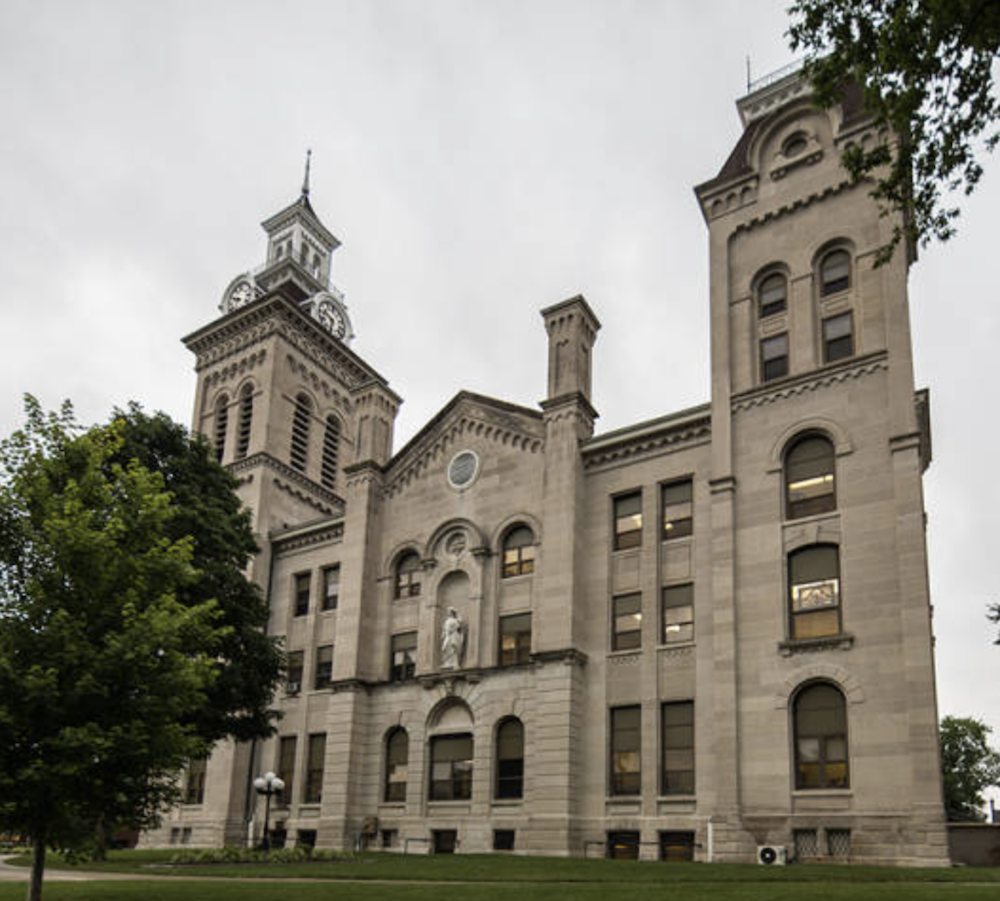 Vincennes, Knox County, Indiana Courthouse