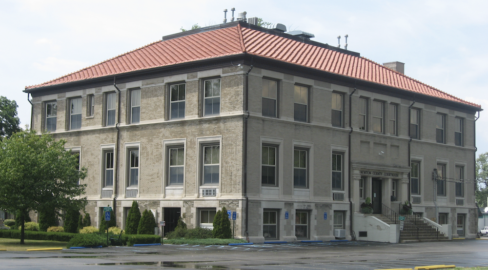Kentland, Newton County, Indiana Courthouse