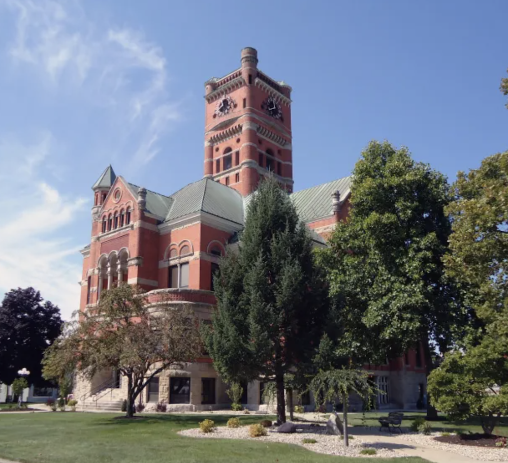 Albion, Noble County, Indiana Courthouse