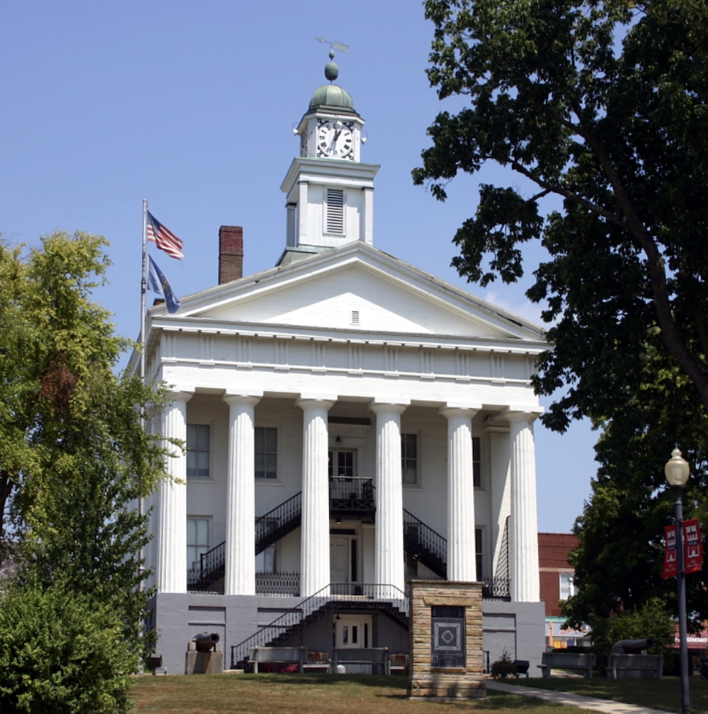 Paoli, Orange County, Indiana Courthouse