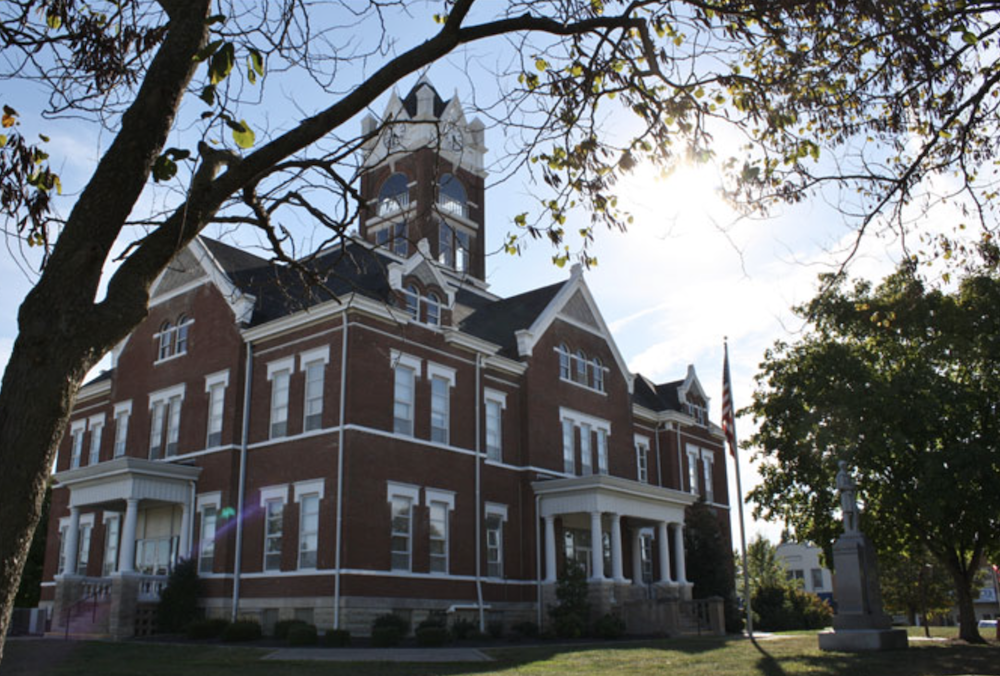 Tell City, Perry County, Indiana Courthouse