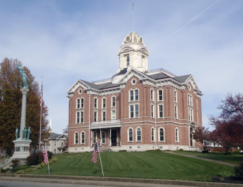 Mount Vernon, Posey County, Indiana Courthouse