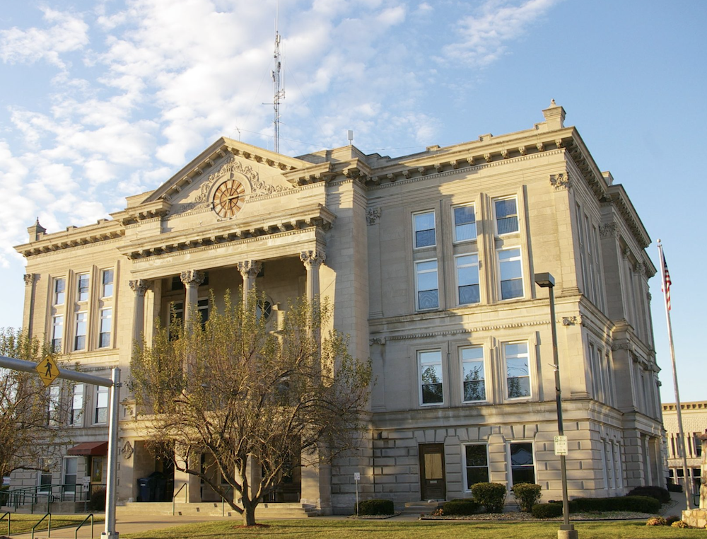 Greencastle, Putnam County, Indiana Courthouse