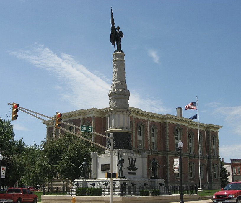 Winchester, Randolph County, Indiana Courthouse