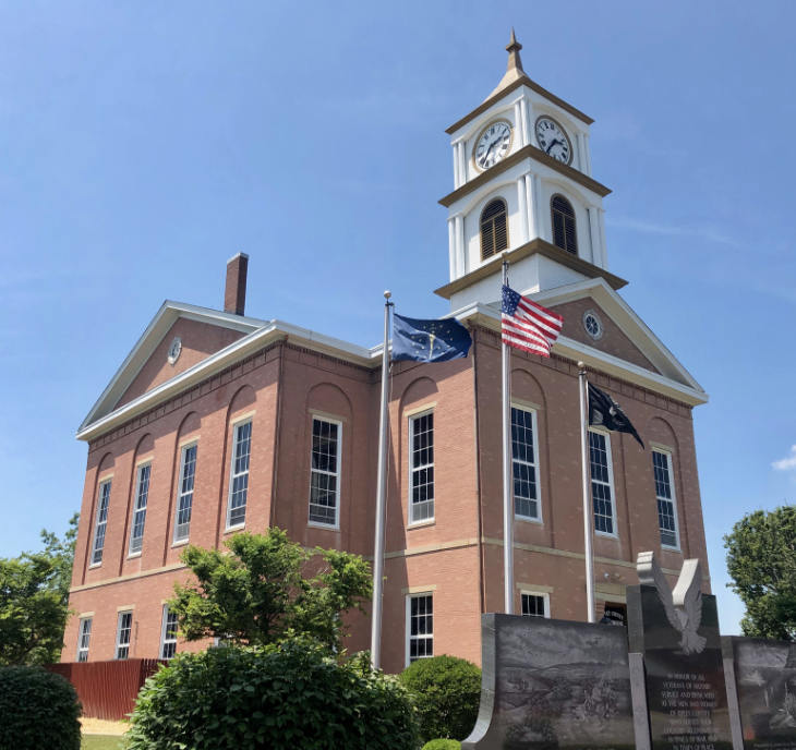 Versailles, Ripley County, Indiana Courthouse