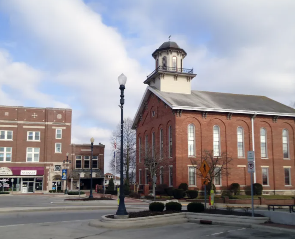 Angola, Steuben County, Indiana Courthouse