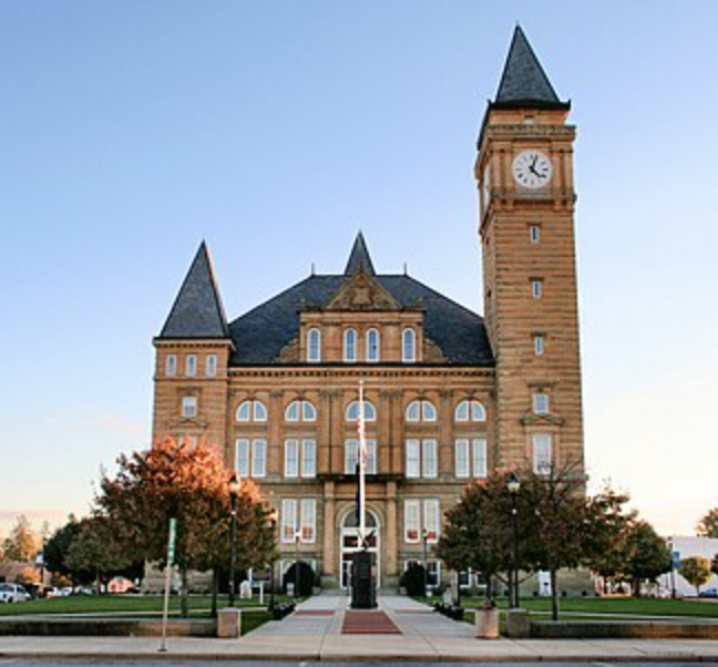 Tipton, Tipton County, Indiana Courthouse