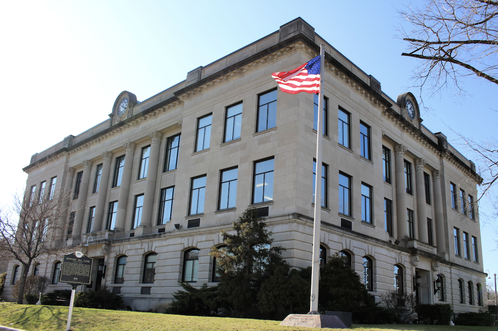 Newport, Vermillion County, Indiana Courthouse