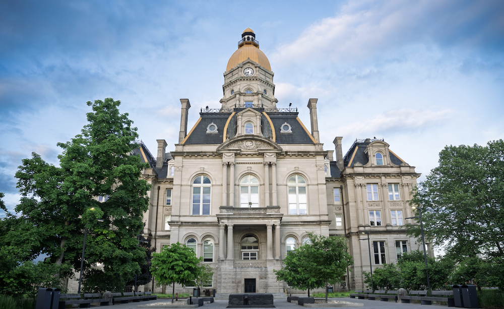 Terre Haute, Vigo County, Indiana Courthouse