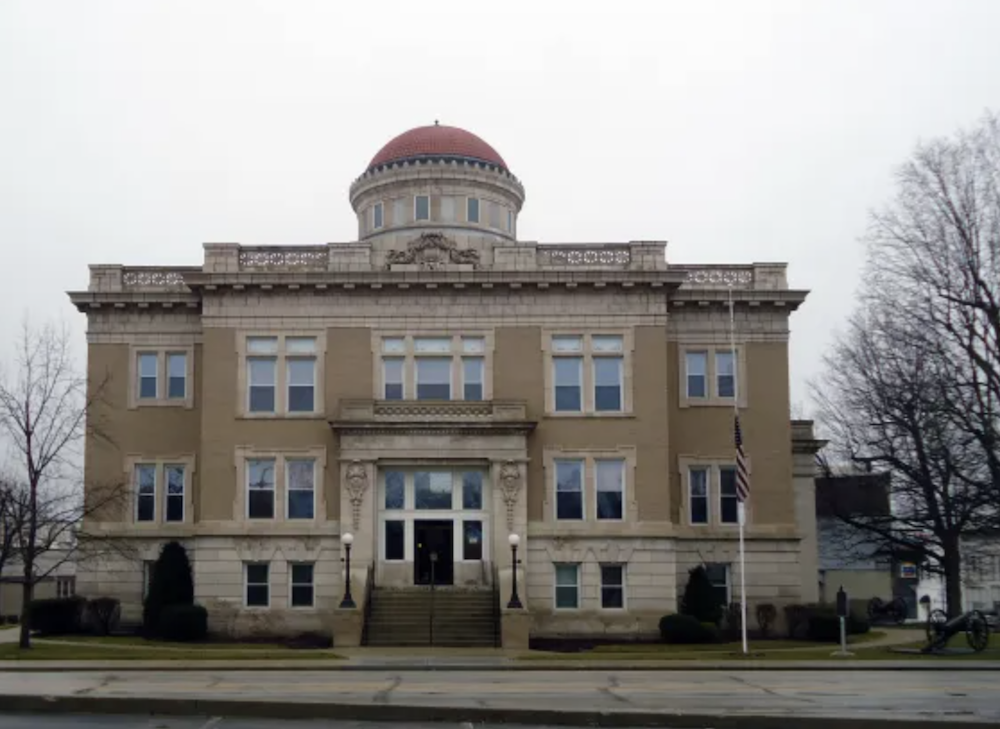 Williamsport, Warren County, Indiana Courthouse