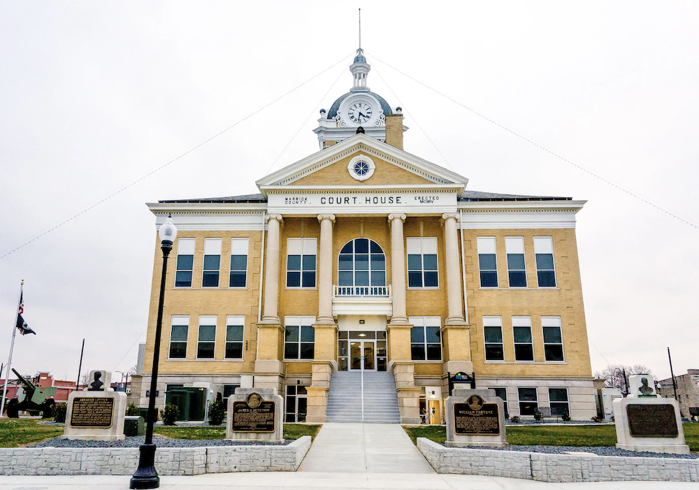 Boonville, Warrick County, Indiana Courthouse